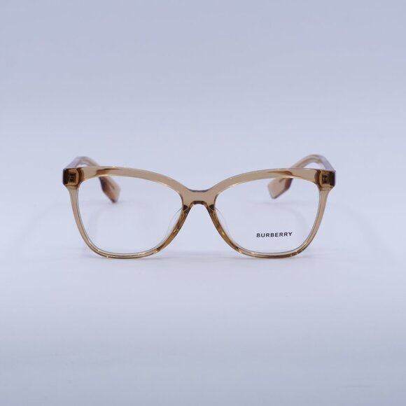 🕶️ New Burberry BE2364F 3779 Eyeglasses - Transparent Brown Frame - Picture 2 of 10